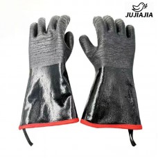 932°F Extreme Heat Resistant Gloves for Grill BBQ,Aillary Waterproof Long Sleeve Pit Grill Gloves for Fryer, Baking, Oven,Smoker（14-Inch ）
